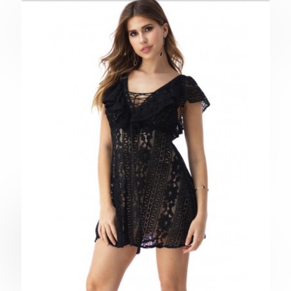 Sky Garvella Mini Dress (worn one time)